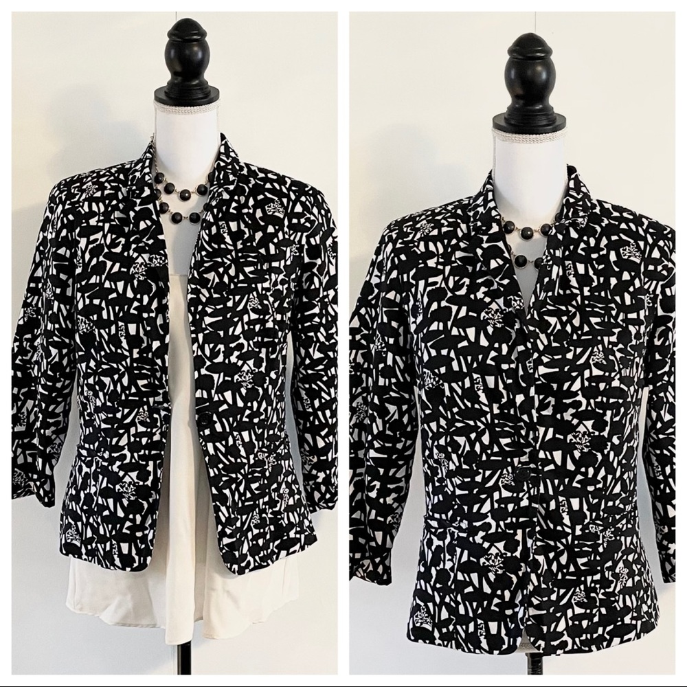 Women’s Covington Floral Lightweight Blazer Jacket Size L